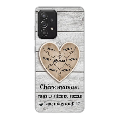 Puzzelstukje - Gepersonaliseerd telefoonhoesje
