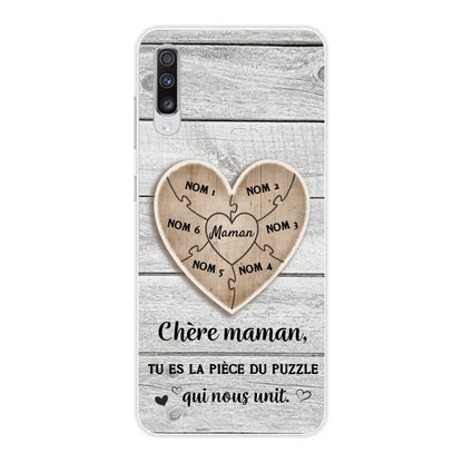 Puzzelstukje - Gepersonaliseerd telefoonhoesje