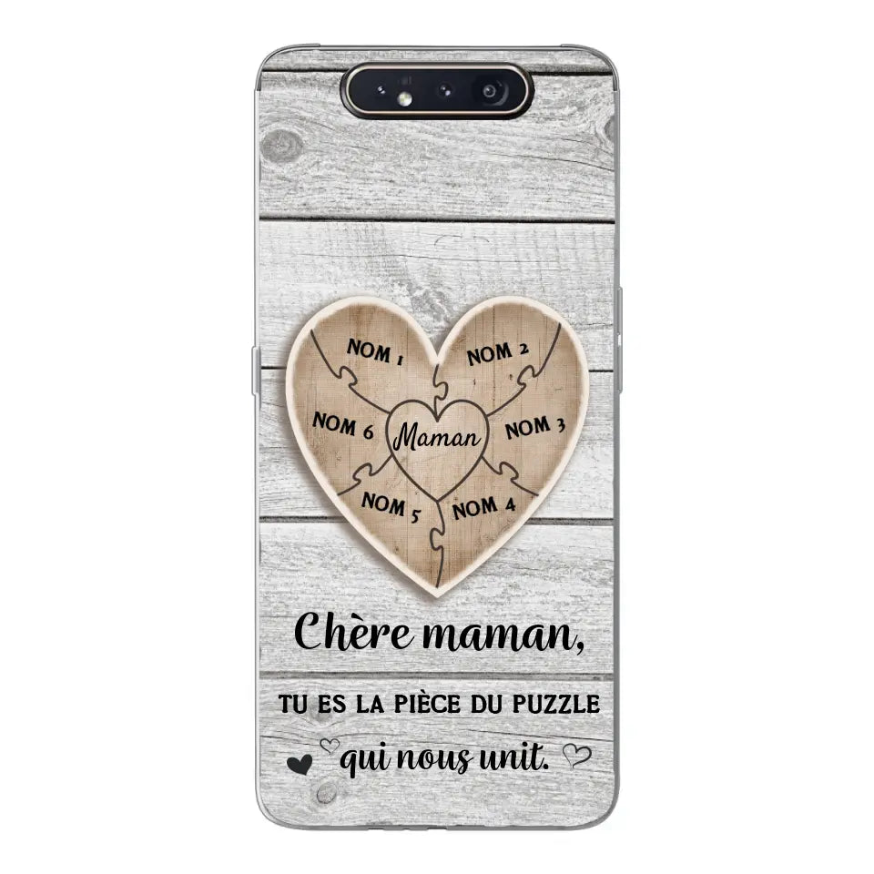 Puzzelstukje - Gepersonaliseerd telefoonhoesje