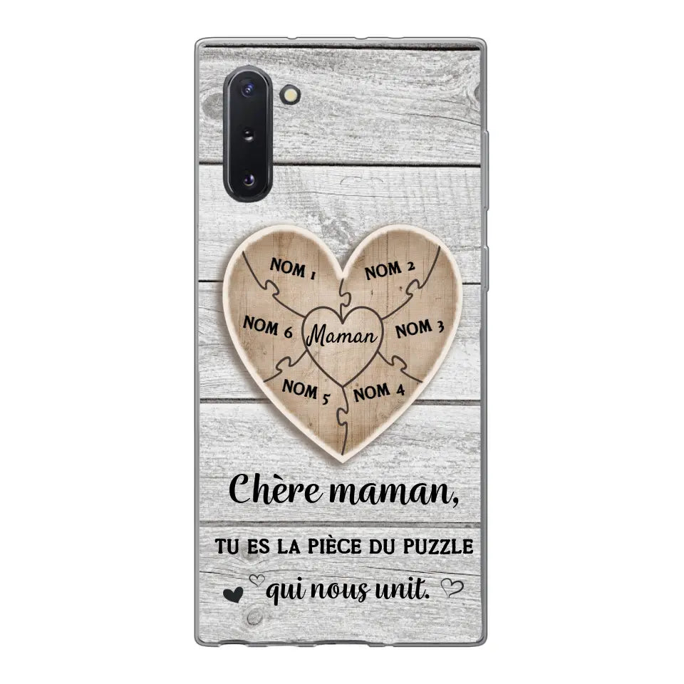 Puzzelstukje - Gepersonaliseerd telefoonhoesje