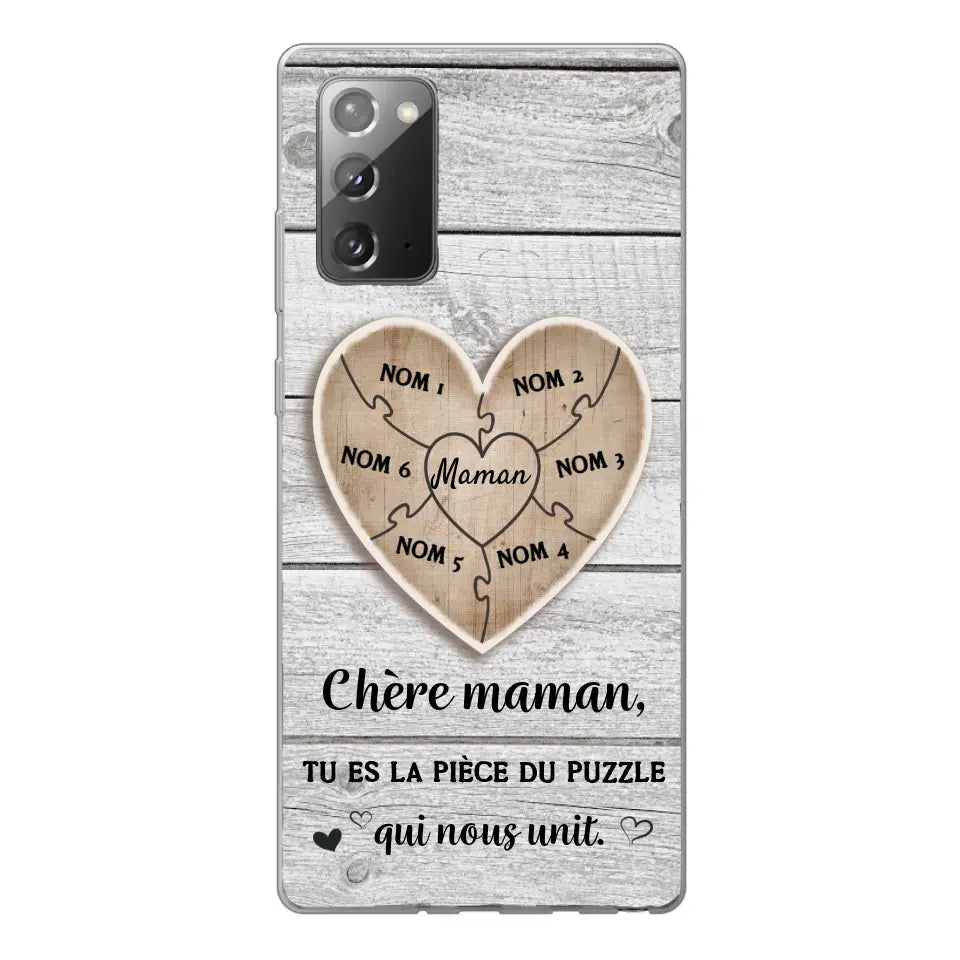 Puzzelstukje - Gepersonaliseerd telefoonhoesje