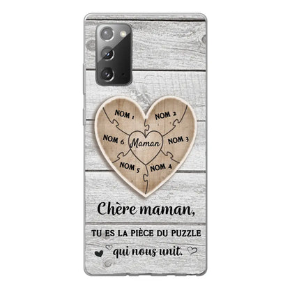 Puzzelstukje - Gepersonaliseerd telefoonhoesje