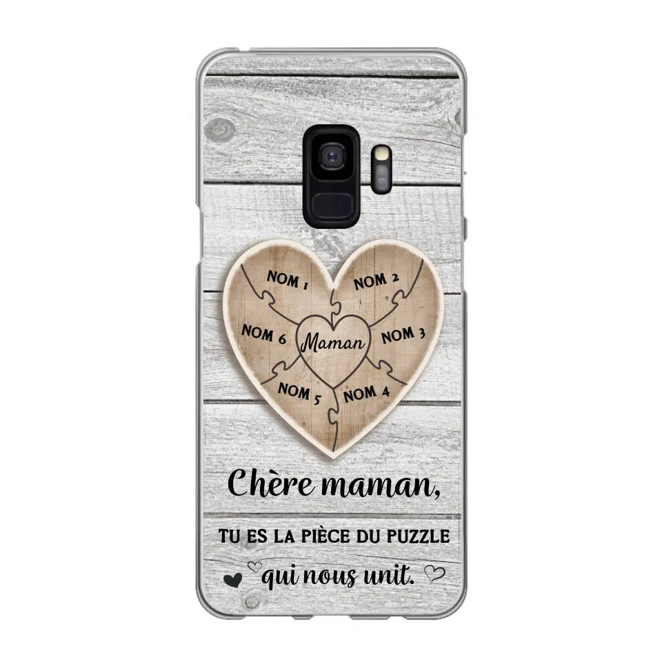 Puzzelstukje - Gepersonaliseerd telefoonhoesje