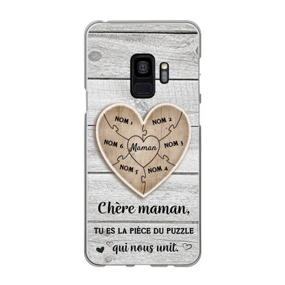 Puzzelstukje - Gepersonaliseerd telefoonhoesje