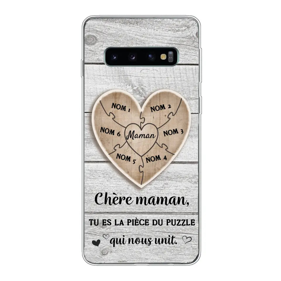 Puzzelstukje - Gepersonaliseerd telefoonhoesje