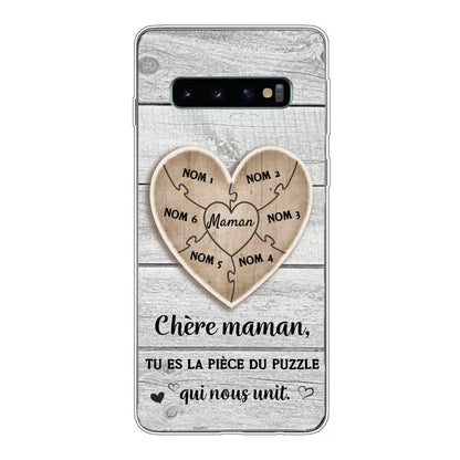 Puzzelstukje - Gepersonaliseerd telefoonhoesje