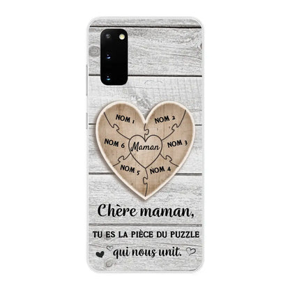 Puzzelstukje - Gepersonaliseerd telefoonhoesje