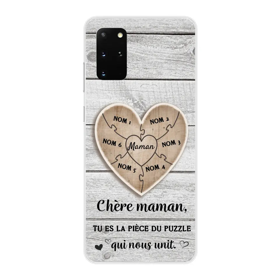 Puzzelstukje - Gepersonaliseerd telefoonhoesje
