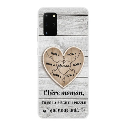 Puzzelstukje - Gepersonaliseerd telefoonhoesje
