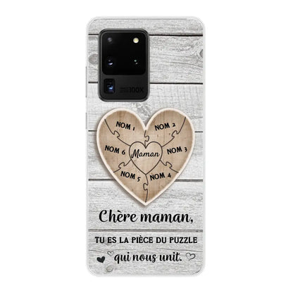 Puzzelstukje - Gepersonaliseerd telefoonhoesje