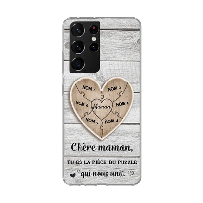 Puzzelstukje - Gepersonaliseerd telefoonhoesje