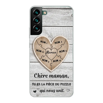 Puzzelstukje - Gepersonaliseerd telefoonhoesje