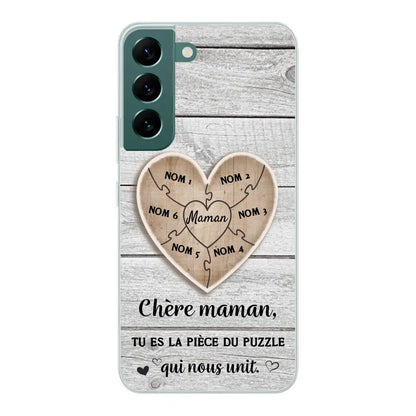Puzzelstukje - Gepersonaliseerd telefoonhoesje