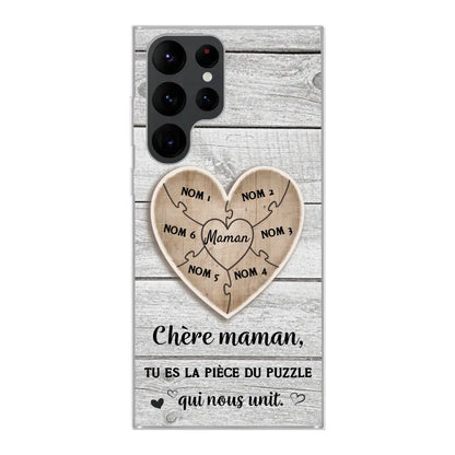 Puzzelstukje - Gepersonaliseerd telefoonhoesje