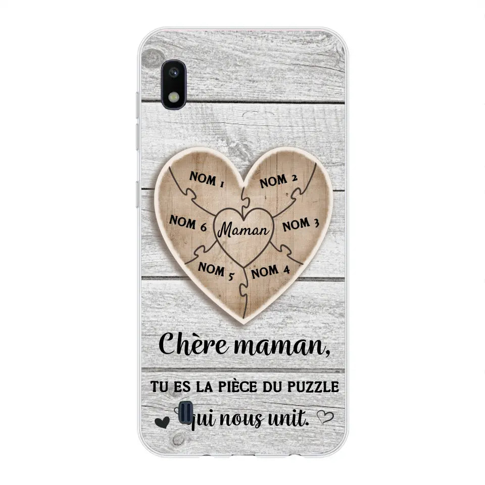 Puzzelstukje - Gepersonaliseerd telefoonhoesje