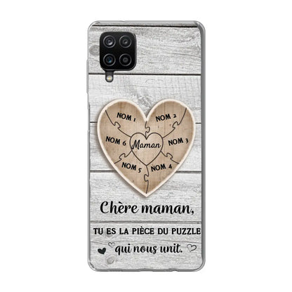 Puzzelstukje - Gepersonaliseerd telefoonhoesje
