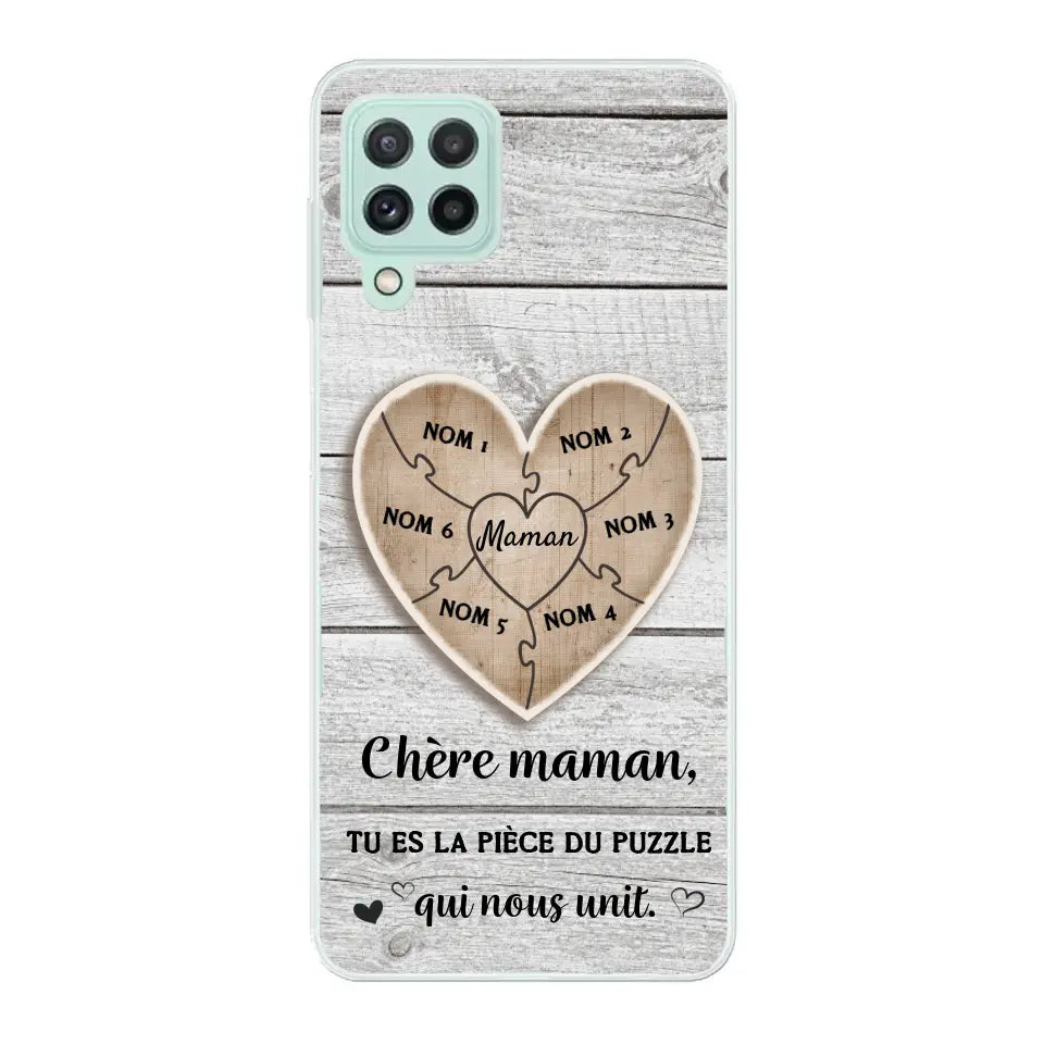 Puzzelstukje - Gepersonaliseerd telefoonhoesje