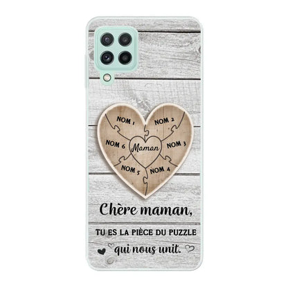 Puzzelstukje - Gepersonaliseerd telefoonhoesje