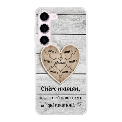 Puzzelstukje - Gepersonaliseerd telefoonhoesje