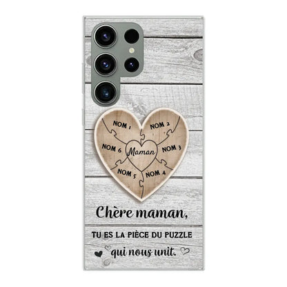 Puzzelstukje - Gepersonaliseerd telefoonhoesje