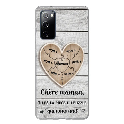 Puzzelstukje - Gepersonaliseerd telefoonhoesje