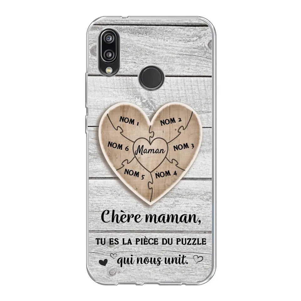 Puzzelstukje - Gepersonaliseerd telefoonhoesje