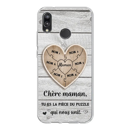 Puzzelstukje - Gepersonaliseerd telefoonhoesje