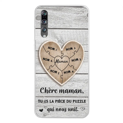 Puzzelstukje - Gepersonaliseerd telefoonhoesje