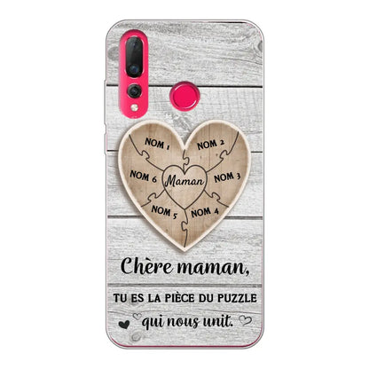 Puzzelstukje - Gepersonaliseerd telefoonhoesje