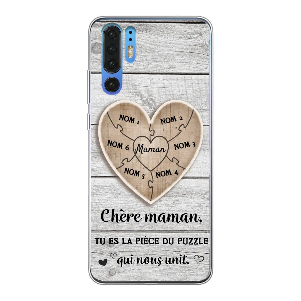 Puzzelstukje - Gepersonaliseerd telefoonhoesje