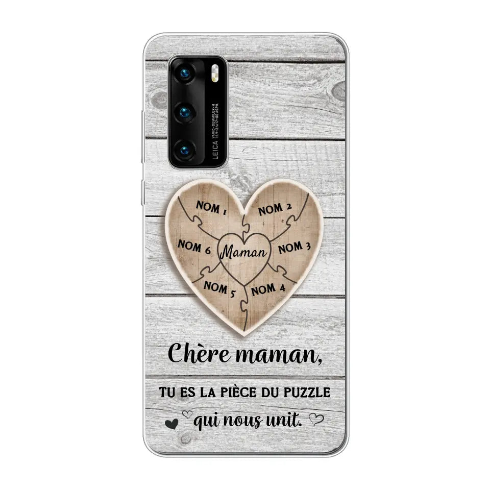 Puzzelstukje - Gepersonaliseerd telefoonhoesje