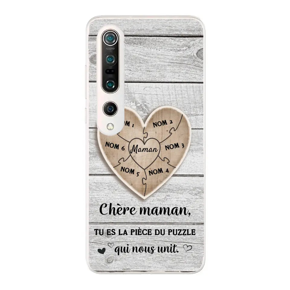 Puzzelstukje - Gepersonaliseerd telefoonhoesje
