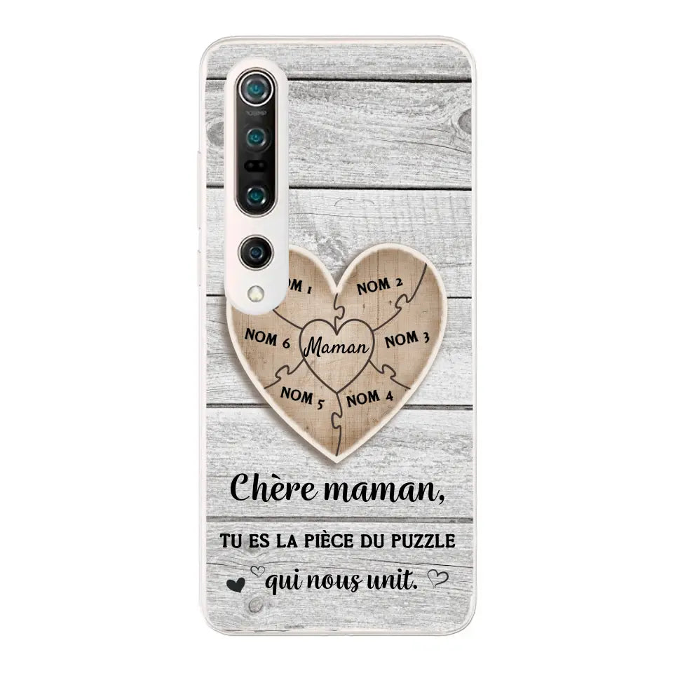 Puzzelstukje - Gepersonaliseerd telefoonhoesje