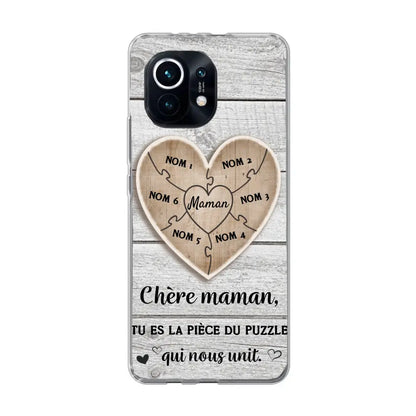 Puzzelstukje - Gepersonaliseerd telefoonhoesje
