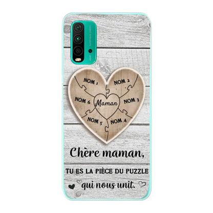 Puzzelstukje - Gepersonaliseerd telefoonhoesje