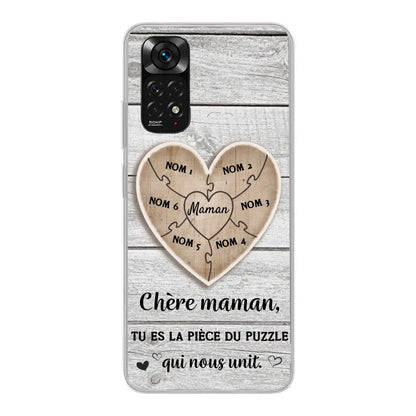 Puzzelstukje - Gepersonaliseerd telefoonhoesje