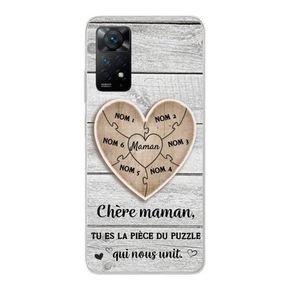 Puzzelstukje - Gepersonaliseerd telefoonhoesje