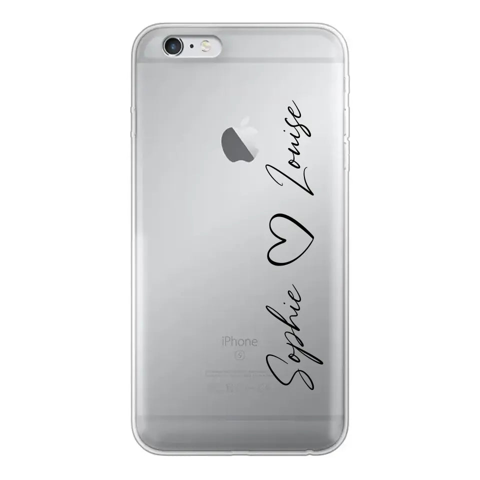 Vos noms - Telefoonhoesje gepersonaliseerd