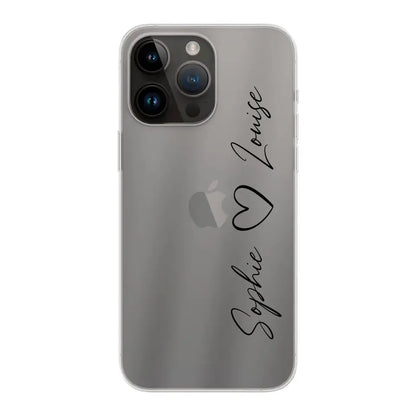 Vos noms - Telefoonhoesje gepersonaliseerd
