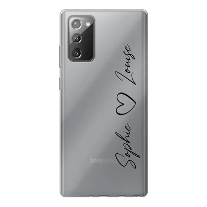 Vos noms - Telefoonhoesje gepersonaliseerd