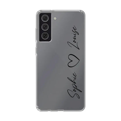 Vos noms - Telefoonhoesje gepersonaliseerd