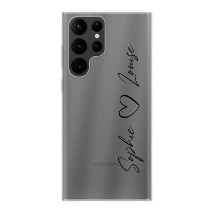 Vos noms - Telefoonhoesje gepersonaliseerd