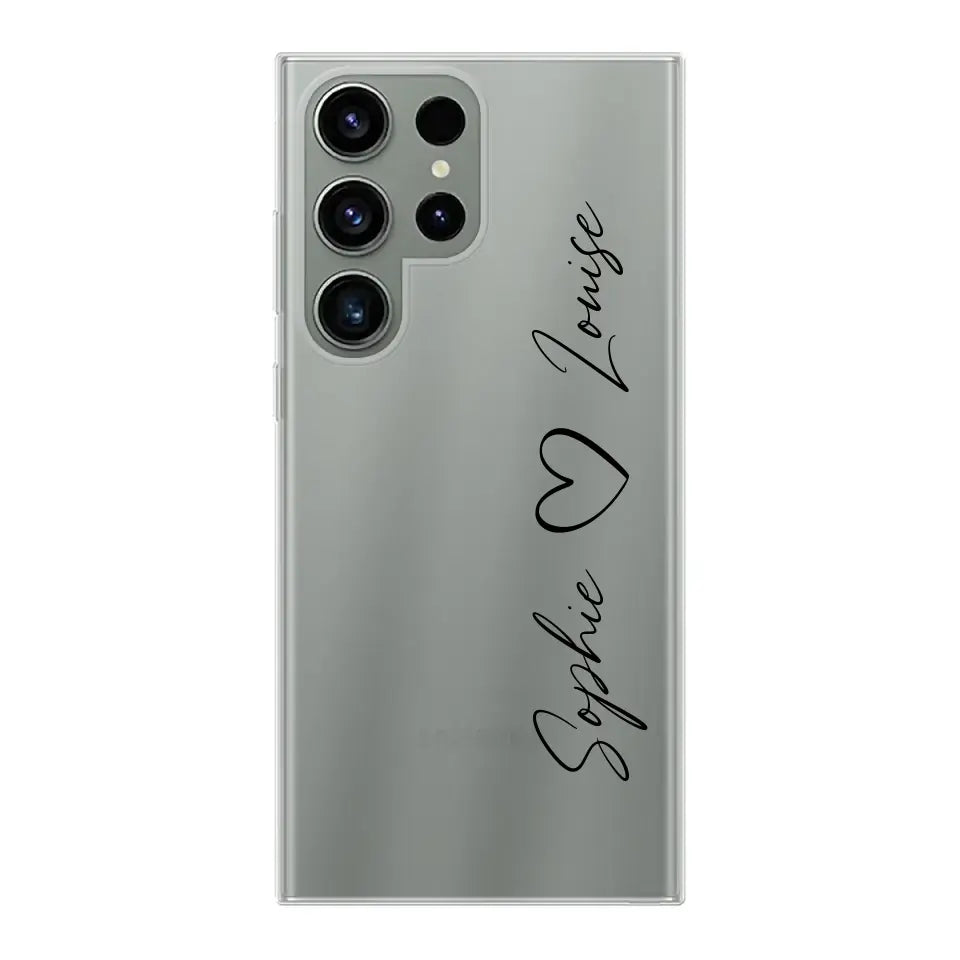 Vos noms - Telefoonhoesje gepersonaliseerd