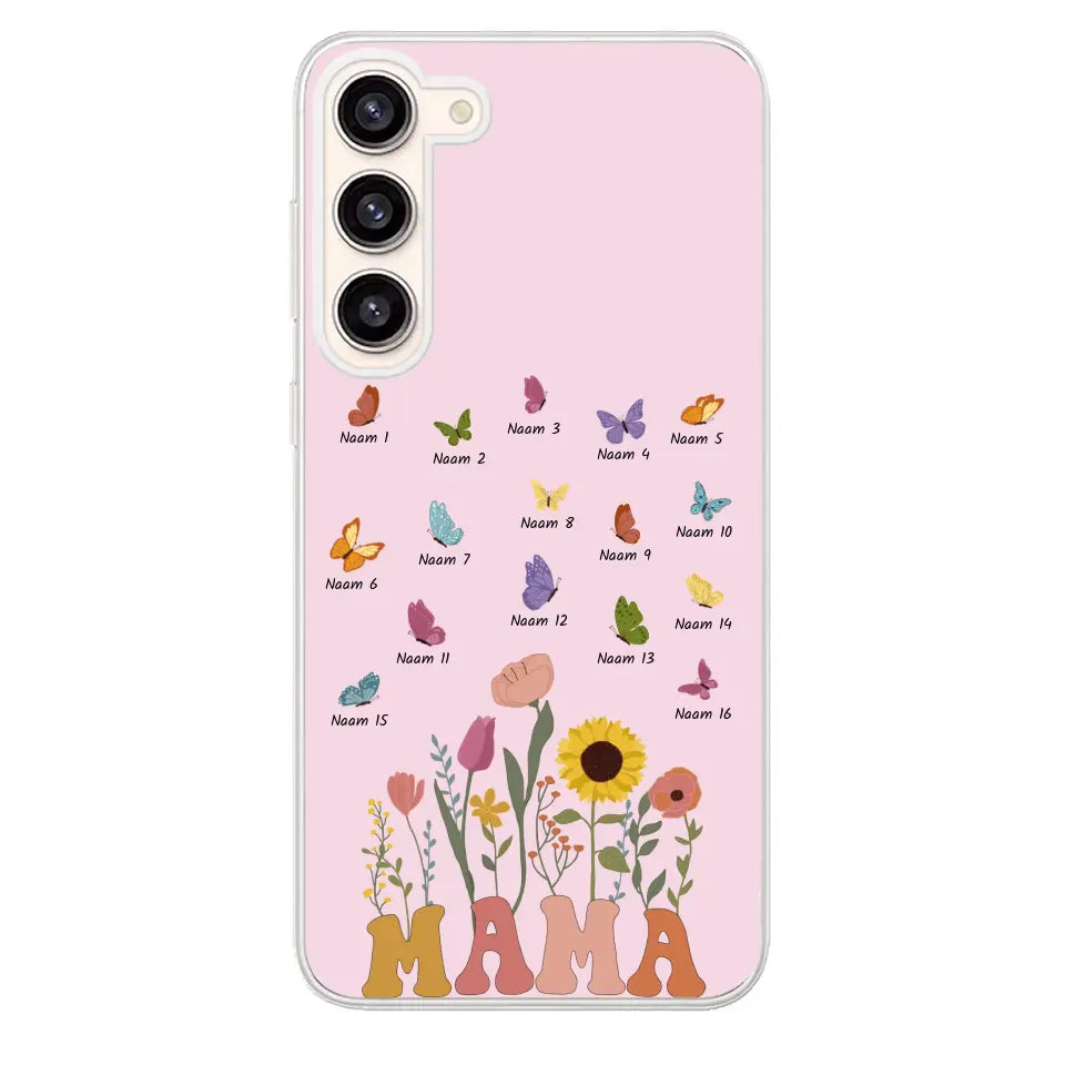 Vlinderweide - Gepersonaliseerd telefoonhoesje