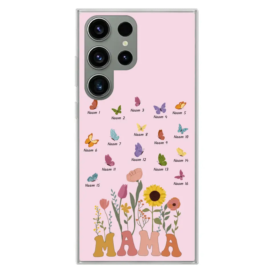 Vlinderweide - Gepersonaliseerd telefoonhoesje