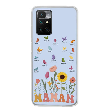 Prairie en papillons - Gepersonaliseerd telefoonhoesje