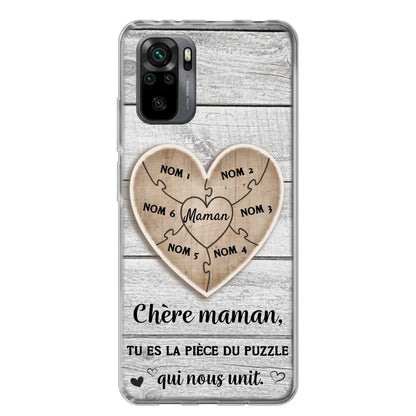 Puzzelstukje - Gepersonaliseerd telefoonhoesje