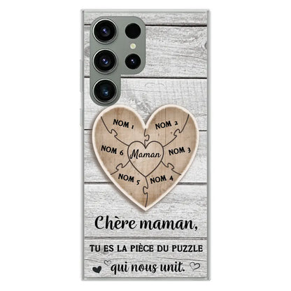 Puzzelstukje - Gepersonaliseerd telefoonhoesje