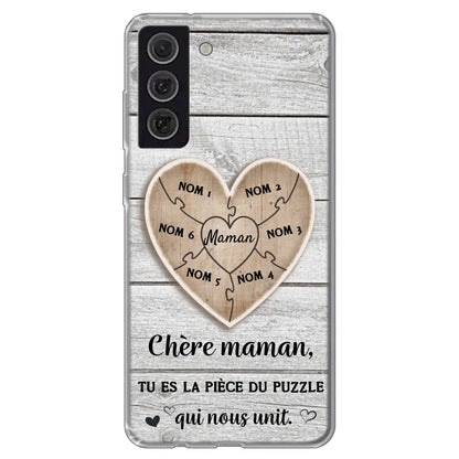 Puzzelstukje - Gepersonaliseerd telefoonhoesje