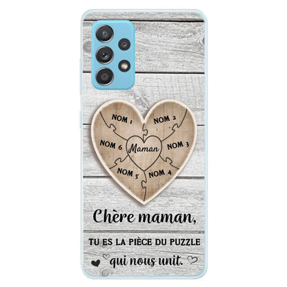 Puzzelstukje - Gepersonaliseerd telefoonhoesje